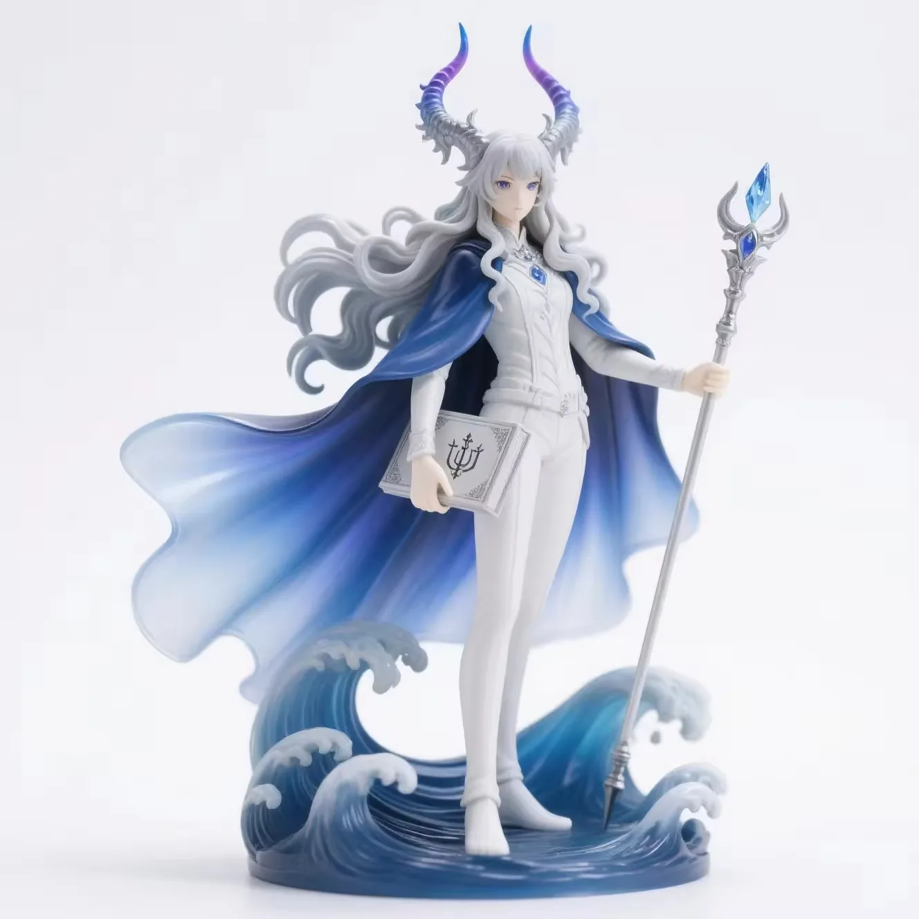 Custom anime character PVC action figure developed for collector display and color box packaging programs